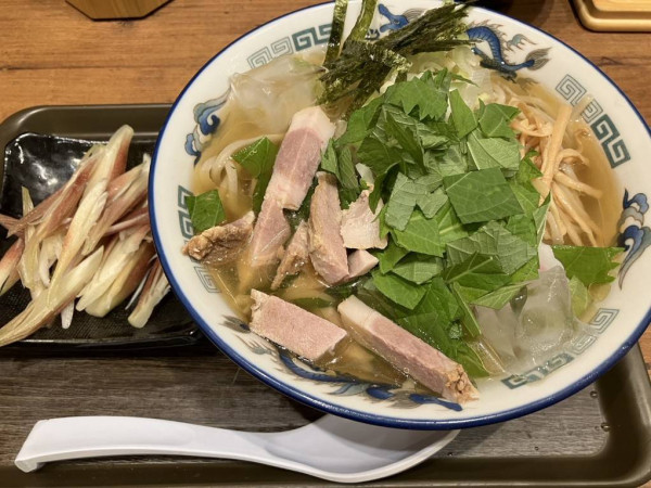 「大葉冷やかけ＋茗荷」@舎鈴 ビーンズ武蔵浦和店の写真