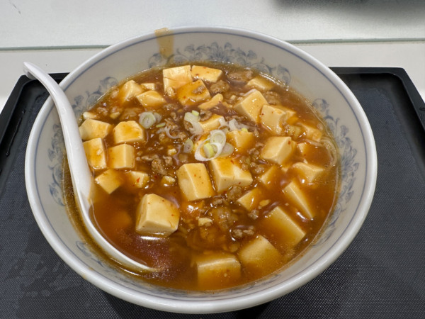 「マーボ豆腐ラーメン（1玉）700円」@ぎょうざの満洲 イーサイト高崎店の写真