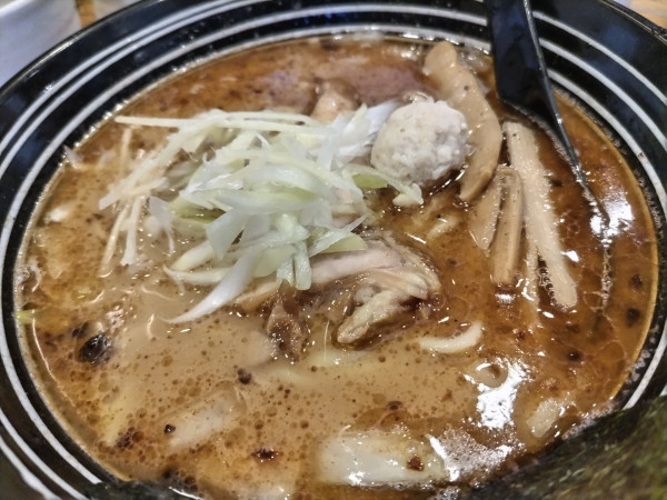 「鮮魚かつお麺」@鮮魚鶏出汁麺 沢むらの写真