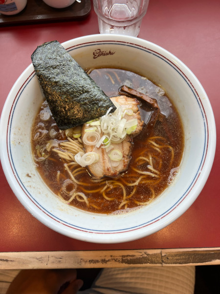 「醤油（梅）」@戸越らーめん えにしの写真