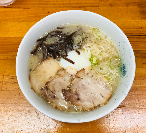 「温泉玉子らーめん」@大連らーめんの写真