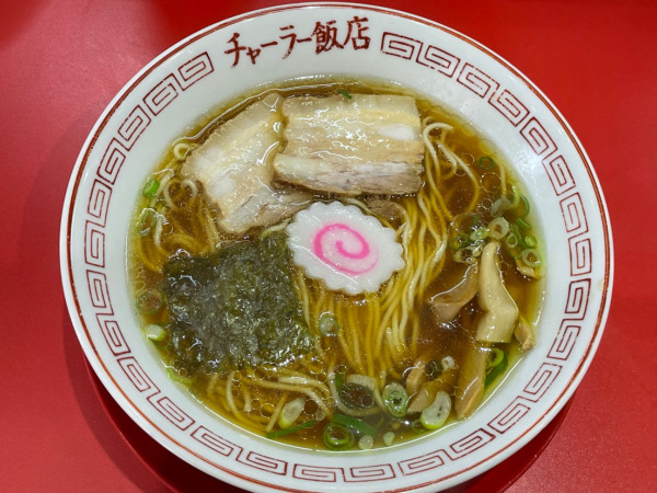 「Ａセット（中華そば＋半チャーハン）　￥１０００」@チャーラー飯店 半田店の写真