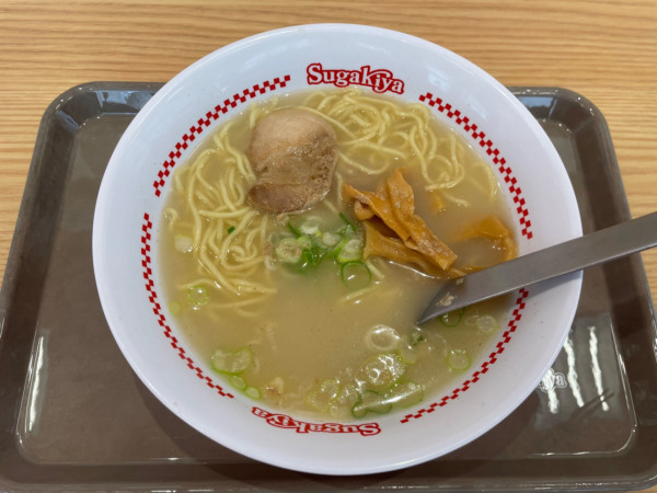 「ラーメン　￥４３０」@スガキヤ 半田あさひまちモール店の写真