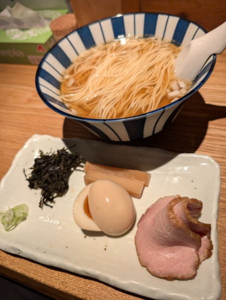 「氷見産煮干しラーメン」@貪瞋癡の写真
