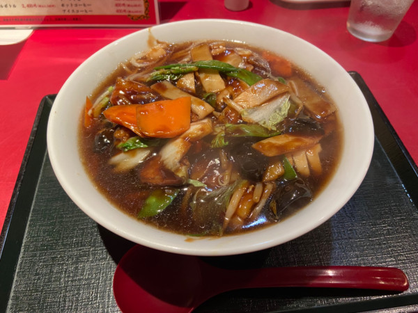 「五目あんかけつゆそば(935円)」@中華食堂 天海の写真