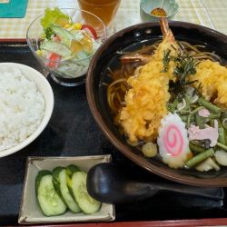 天ぷらそばセット