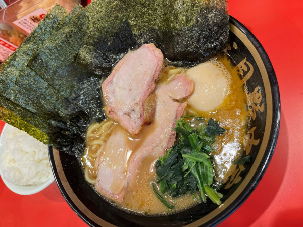 「のり玉ラーメン」@横濱家系ラーメン 二代目野中家の写真