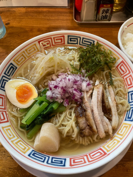 「冷やしラーメン　大盛」@いなや。の写真