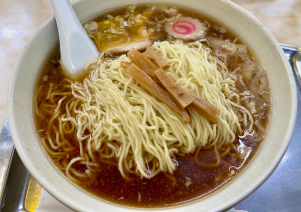 「ワンタン麺 大盛」@大勝軒 東岩槻店の写真