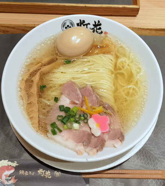 「特製鯛塩らぁ麺 1130円＋税」@鯛塩そば 灯花 イオンモール大高店の写真