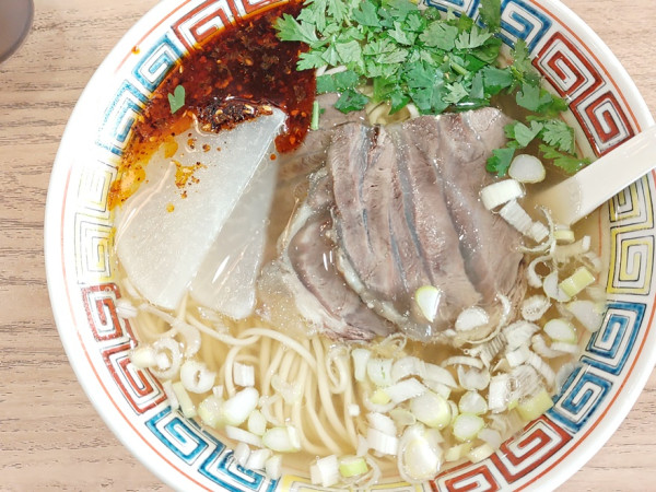 「蘭州牛肉面（二細）」@中國西北料理 蘭州・牛肉麺 一盛の写真