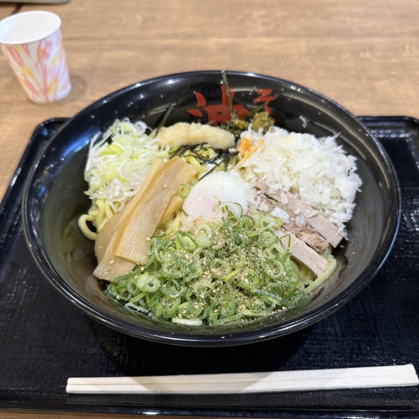 「油そば」@東京油組総本店 イオンモール太田組の写真