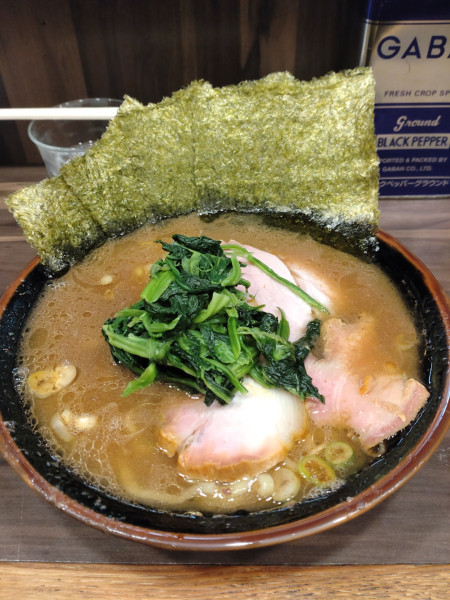 「のりラーメン」@神田ラーメン わいず 神田本店の写真