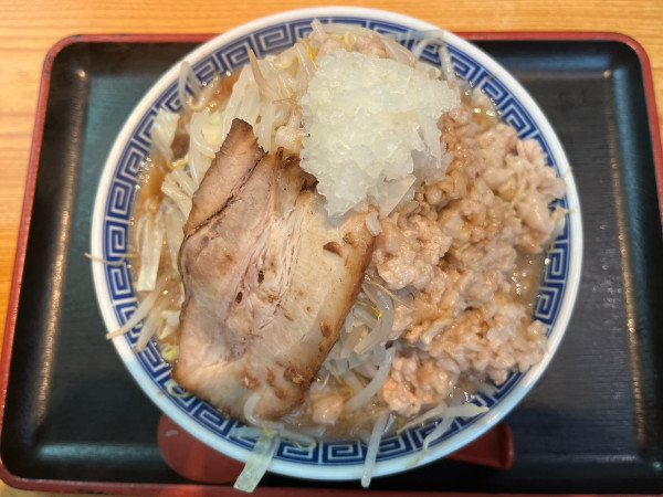 「角ふじそば（ライト）」@つくば麺屋こうじの写真