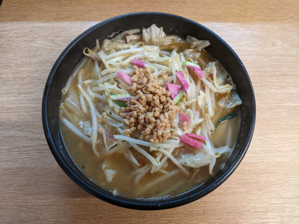 「大豆ミート塩タンメン：980円」@TSUKEMEN ZUPPAの写真