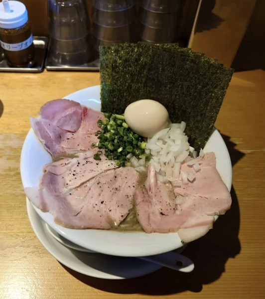 「バカニボ　特製」@麺屋 まほろ芭の写真