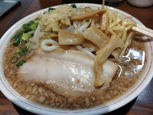 「生姜背脂しょうゆラーメン(900)」@スタミナススムの写真