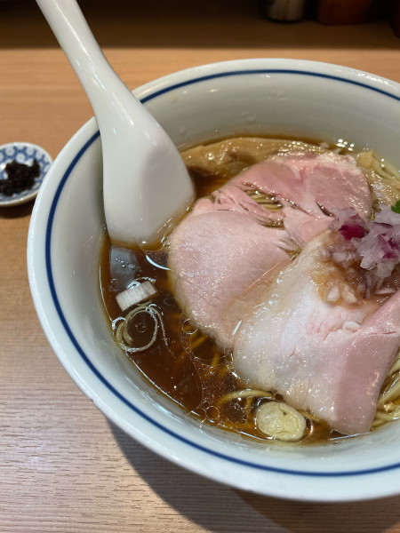 「牛貝清湯そば 醤油」@中華そば 仙道の写真