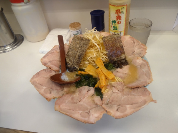 「ネギチャー  アフラこってり」@壱発ラーメン 福生店の写真