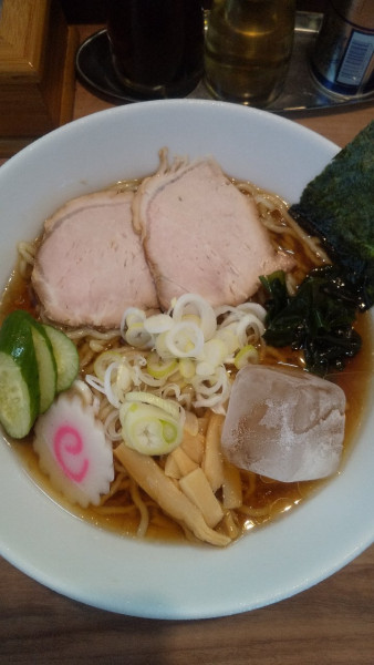 「冷やしらーめん」@中華そば 金ちゃんの写真