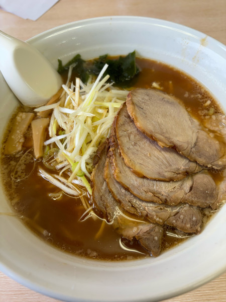 「ネギチャーシュー　中」@ラーメンショップ 福島西店の写真