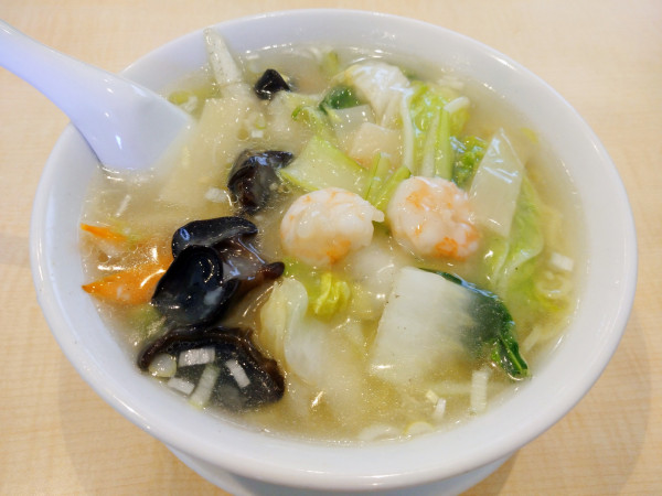 「エビつゆそば（800円」@観行雲の写真