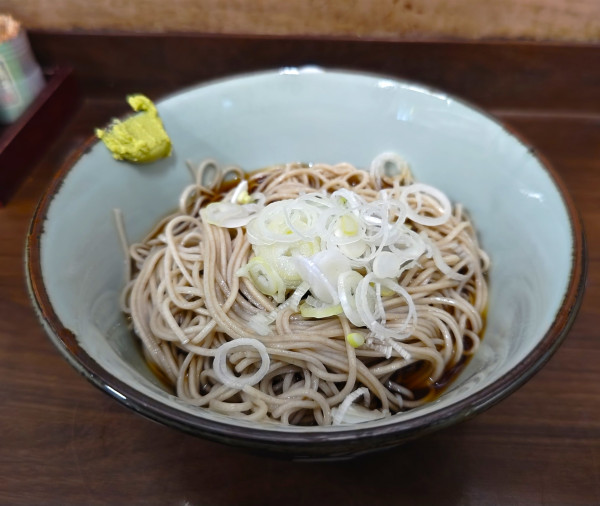 「冷やしかけそば」@船堀そば 文殊の写真