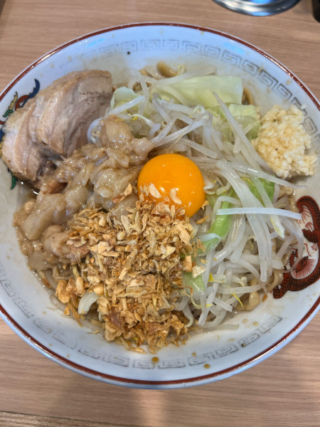 「小汁なし　ニンニク➕アブラ」@豚山 八王子北野店の写真