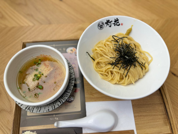 「淡麗つけ麺 940円(税込1034円)」@鯛塩そば 灯花 横浜ワールドポーターズ店の写真