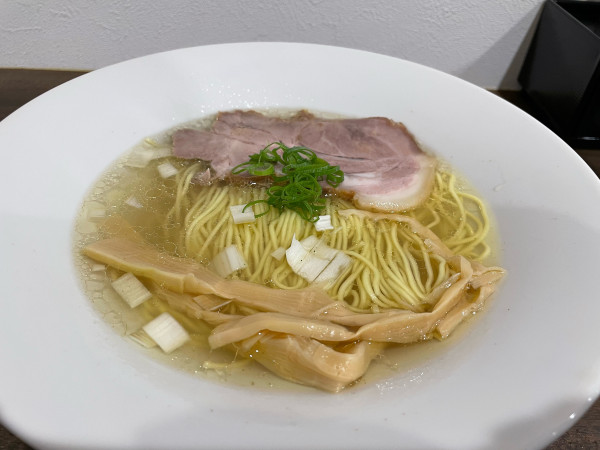「地鶏塩」@地鶏ラーメン 麺漣の写真