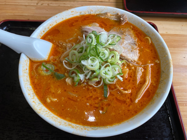 「辛味噌ラーメン」@北海とんこつらーめん 純輝 神栖店の写真