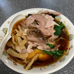 青島チャーシュー、ホウレン、チャー、メンマ