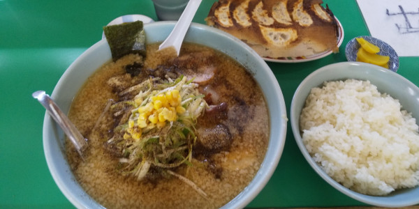 「ネギ味噌チャーシュー大盛り」@マルキラーメンの写真