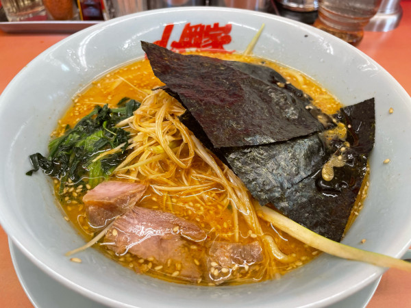 「特製味噌ネギラーメン」@ラーメン山岡家 いわき店の写真
