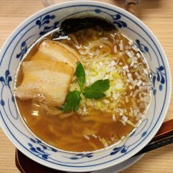 煎酒醤油ラーメン