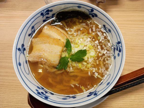 「煎酒醤油ラーメン」@麺屋 寿の写真