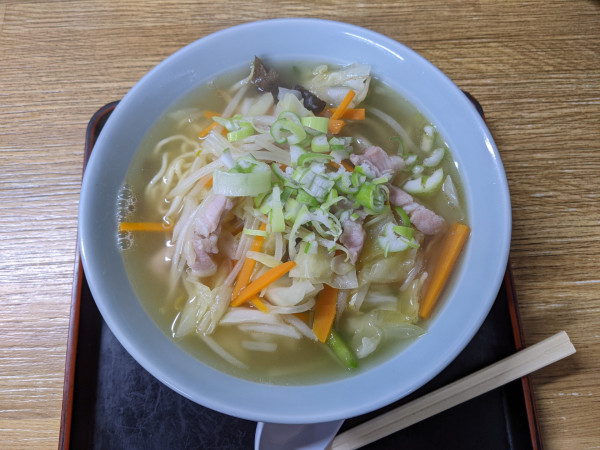 「タンメン：750円」@柳屋 そば店の写真