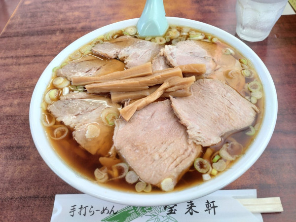 「チャーシュウメン大盛」@宝来軒の写真
