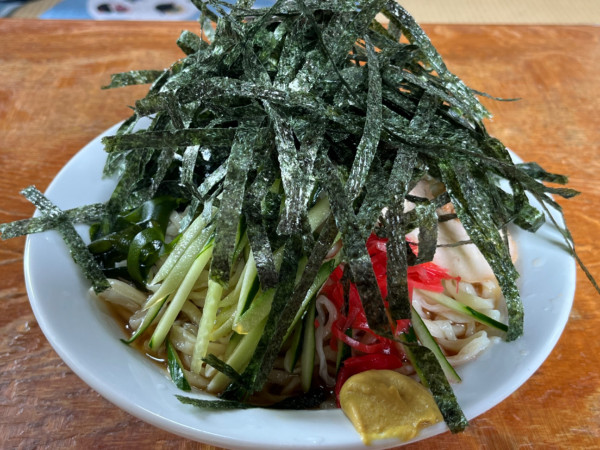 「冷やし中華（大）」@森田屋支店 太田店の写真