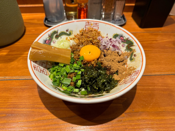 「【限定】台湾まぜそば（麺硬め）」@麺屋 真心の写真