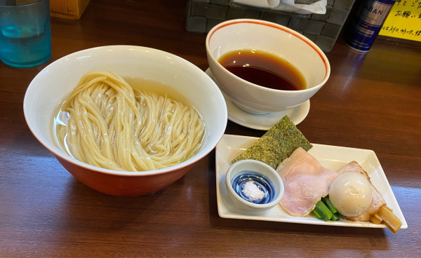 「つけめん ¥1,200 味玉 ¥150」@とものもとの写真