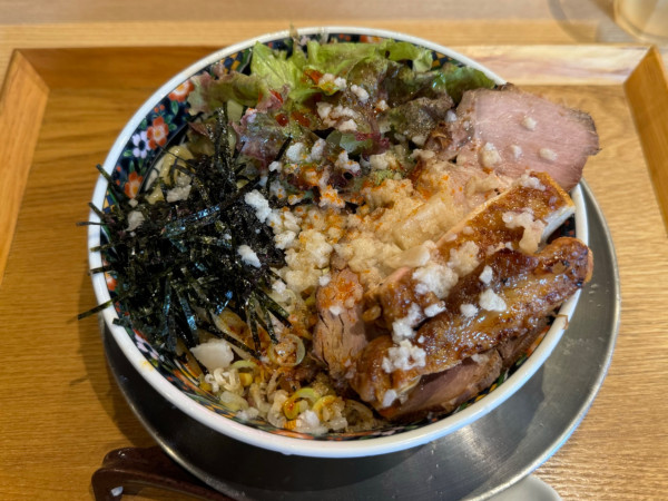 「【限定】ジャンキーフレッシュ冷やしまぜそば＋ライス」@Handicraft Worksの写真