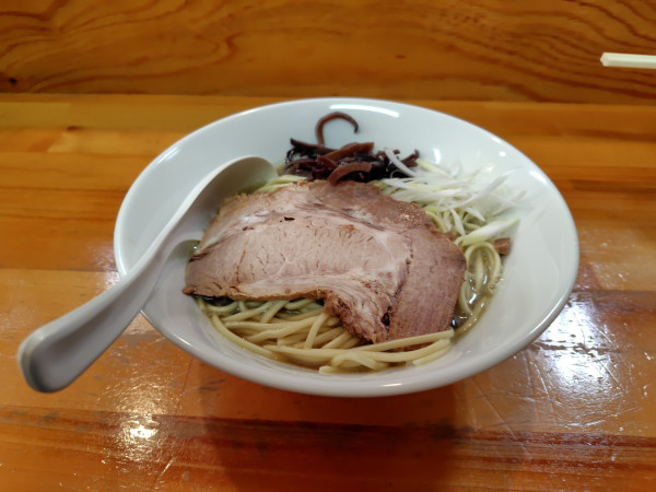 「煮干ソバ¥1000和え玉¥200」@煮干中華ソバ イチカワの写真