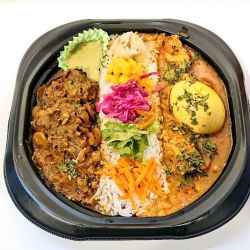 【Smile Spice】2種スペシャルあいがけカレー