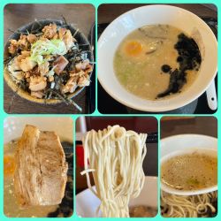 ランチセット(各ラーメン＋ミニチャーシュー丼)￥900