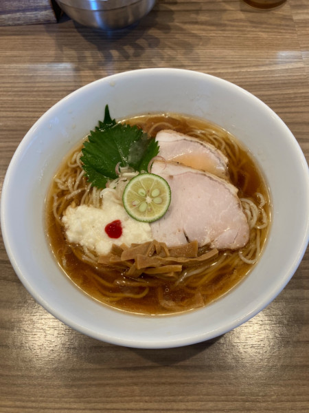 「冷製中華そば　～太田産大和芋　吸いトロ仕立て～」@斗香庵  OJIMAの写真