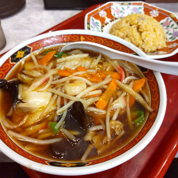 「広東麺セット(¥880)」@中華食堂 一番館 川崎店の写真
