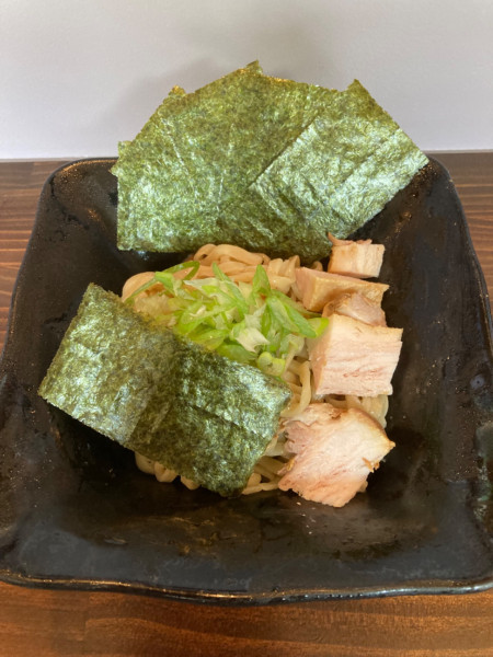 「冷やし味噌まぜそば　ラーパス　のり増し」@中華蕎麦 坐忘紅の写真