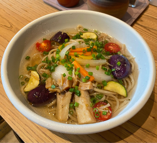 「[夏期限定冷やしめん] 夏めん ¥1250」@らーめん なないろの写真