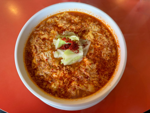 「カプサイ麺（中辛）950円＋玉子増し200円」@カプサイメン 岐阜店の写真